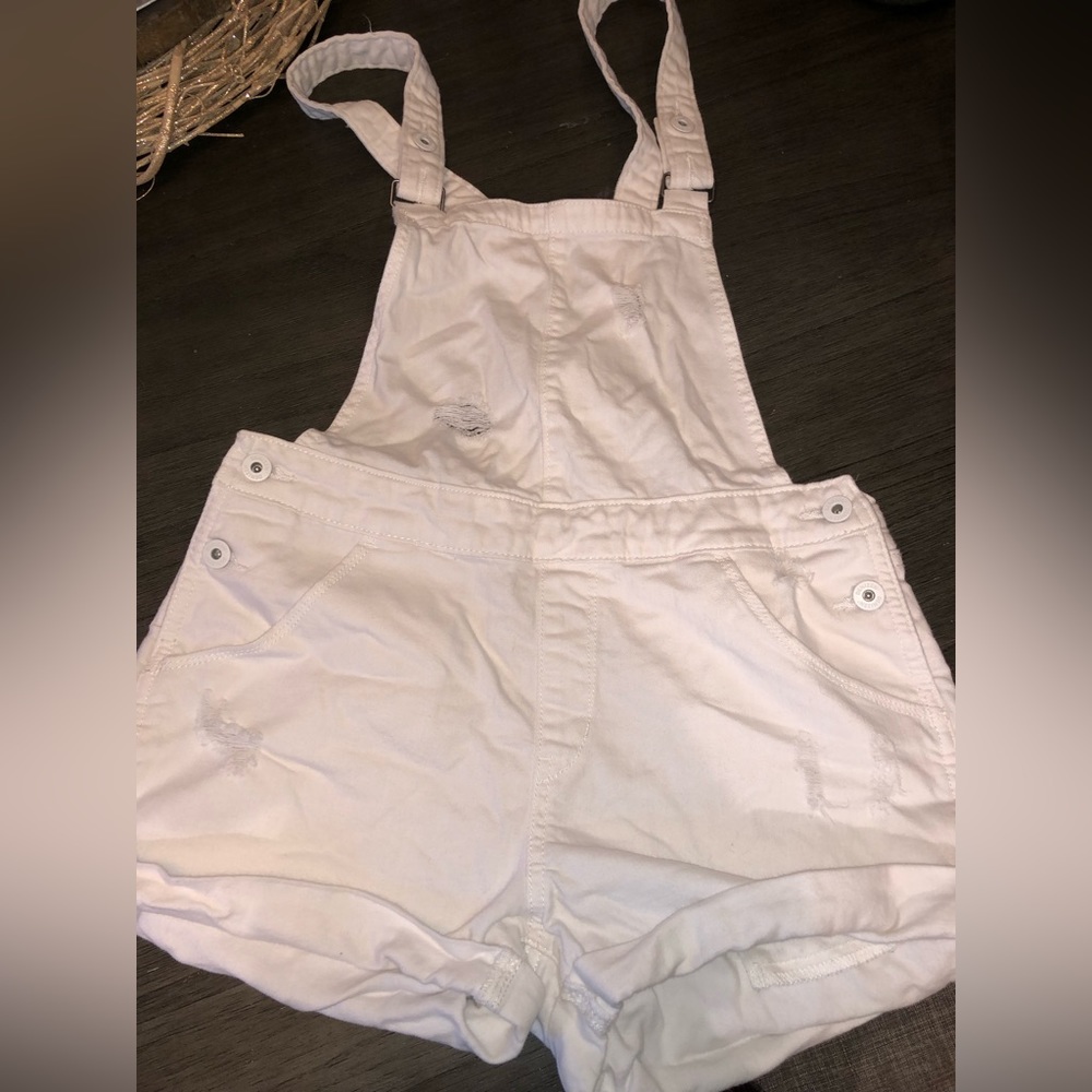 White Women’s Overalls